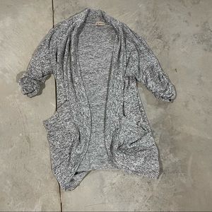 Half Sleeve Open Cardigan